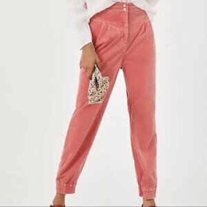 Anthropologie Kalea Trouser Joggers Stretch Cotton Elastic waist Pocket Women XL